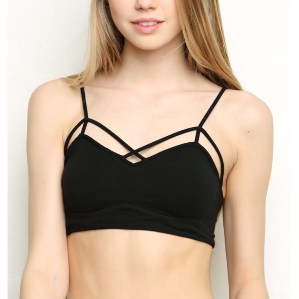 Brandy Melville strappy Bralette